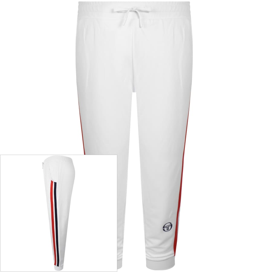 Sergio Tacchini ジブリ ジョガー ホワイト Sergio Tacchini Ghibli Joggers White | Mainline Menswear